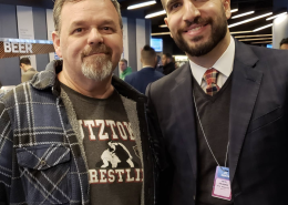 Edgar Brown and Ariel Helwani